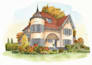 sketch your house or building